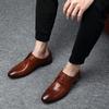 Modă Nou 2024 Pantofi Eleganti Bărbați Nuntă Formală Pantofi Piele Naturală Birou Afaceri Pantofi Plati Bărbați Oxfords Pentru Bărbat