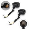 LED Motorcycle Bullet Turn Signals Indicators For Harley Chopper Cafe Racer