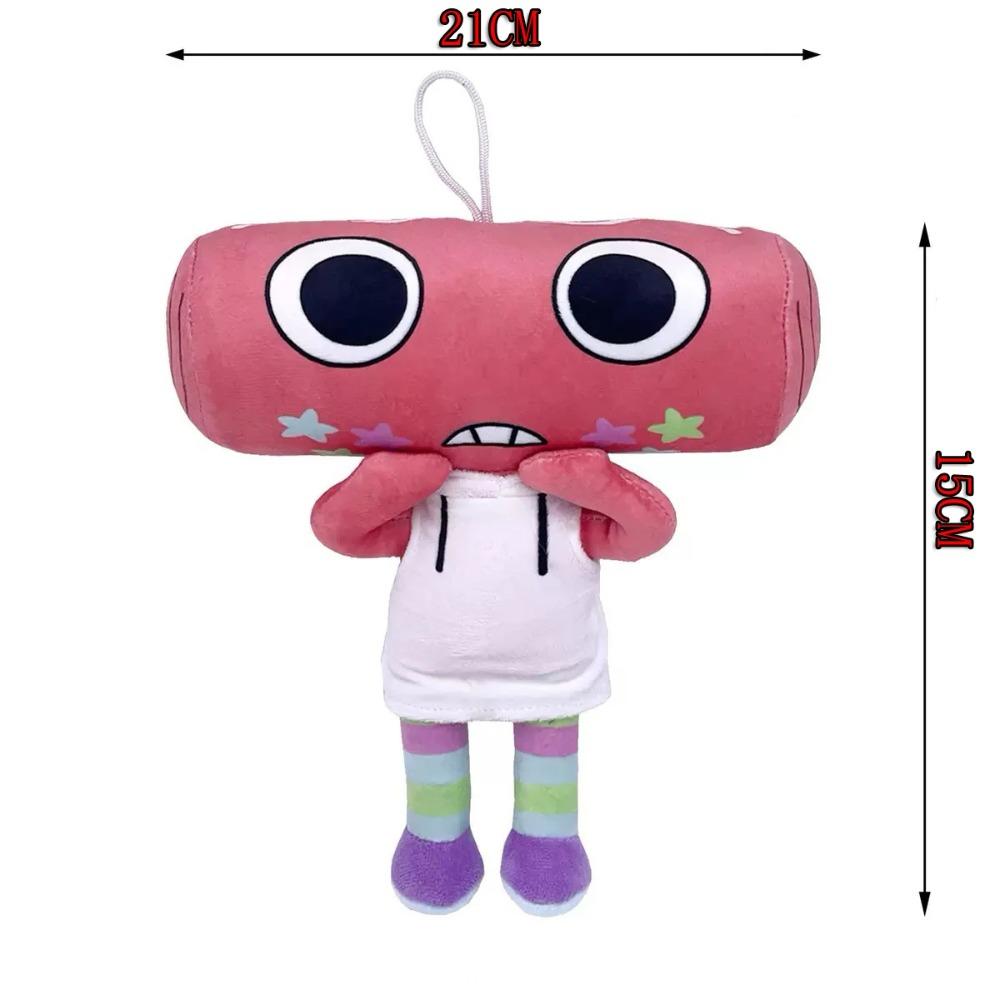 Dandy's World Plush Horror Game Dandy World Scrap Soft Stuffed Plush Toy Cute Boxten Poppys Plushie Pillow Dolls For Kids Gifts