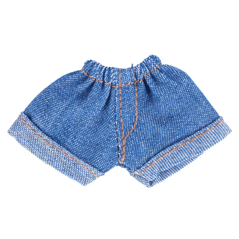 Clothes Denim Shorts Five Colors Decoration Fashion Molly Body Doll Toy Clothing OB11 GSC 1/12bjd Play Entertaining Safe Kid Friendly Fun