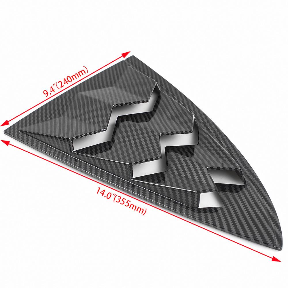 Kryt žaluzií zadního bočního okna pro 2017-21 Tesla Model 3
