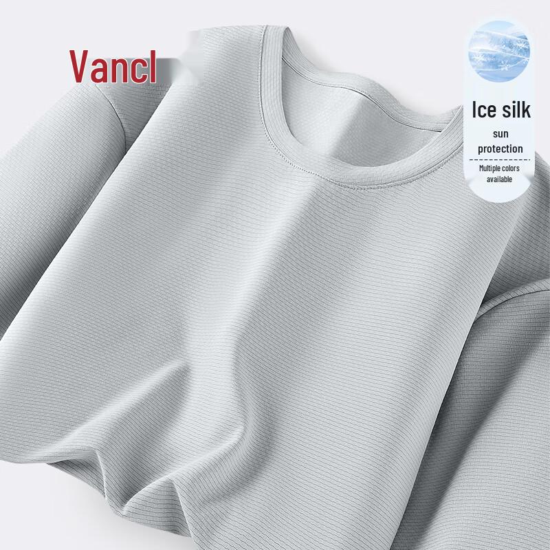 VANCL Men's Cooling Ice Silk Loose Fit Short Sleeve T-Shirt