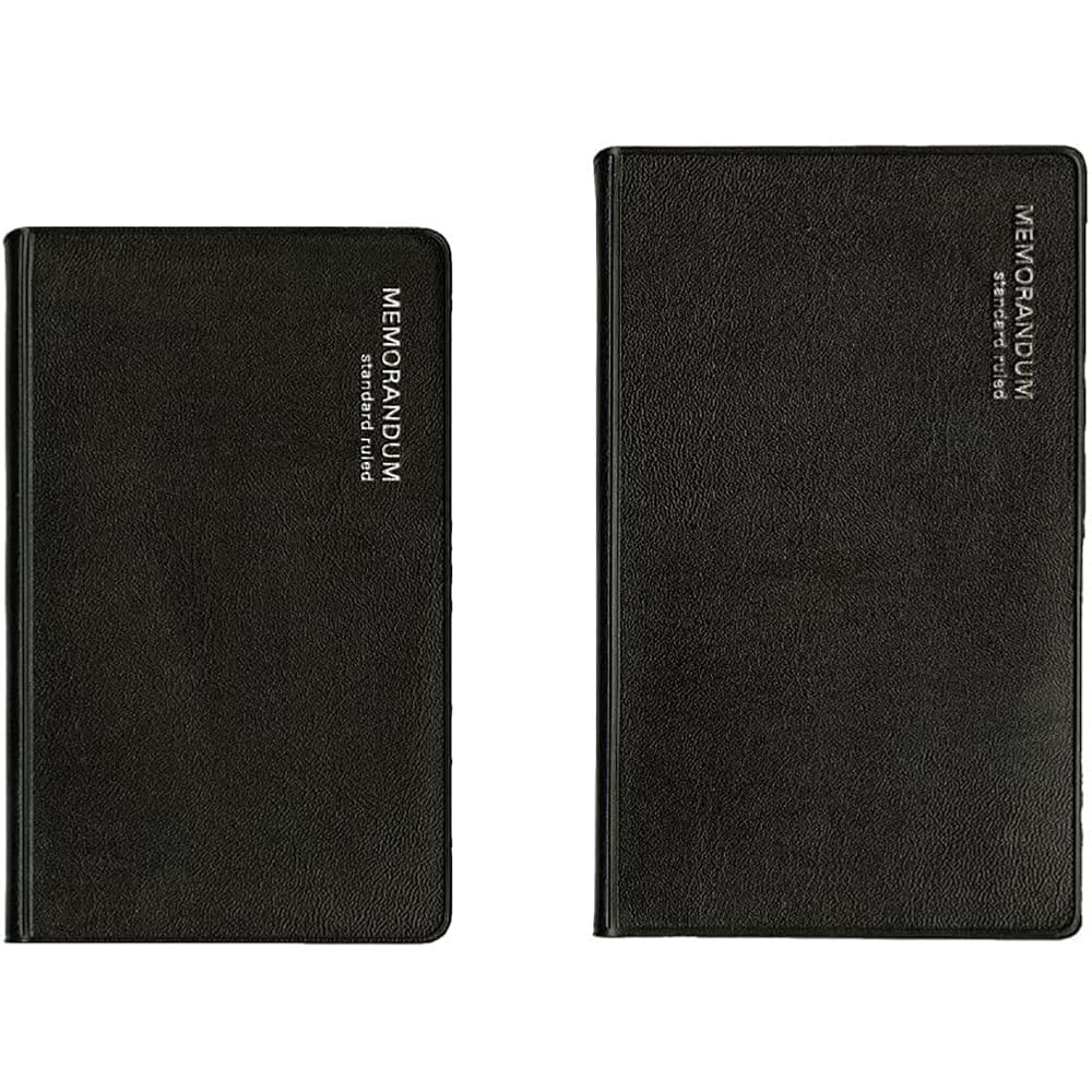 Japanese Product Daigo Memo Memo Senka Lined Notebook Black A1234