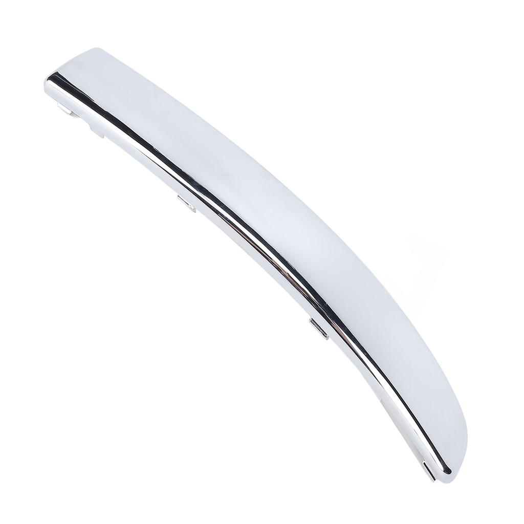 Front Lower Bumper Trim Chrome Stylish Look Fade Proof Front Bumper Cover Lower Trim Molding for