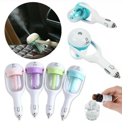 Mini Car Air Humidifier Steam Air Purifier Aroma Diffuser Essential Oil Aromatherapy Diffuser Auto Mist Maker Sprayer For Car