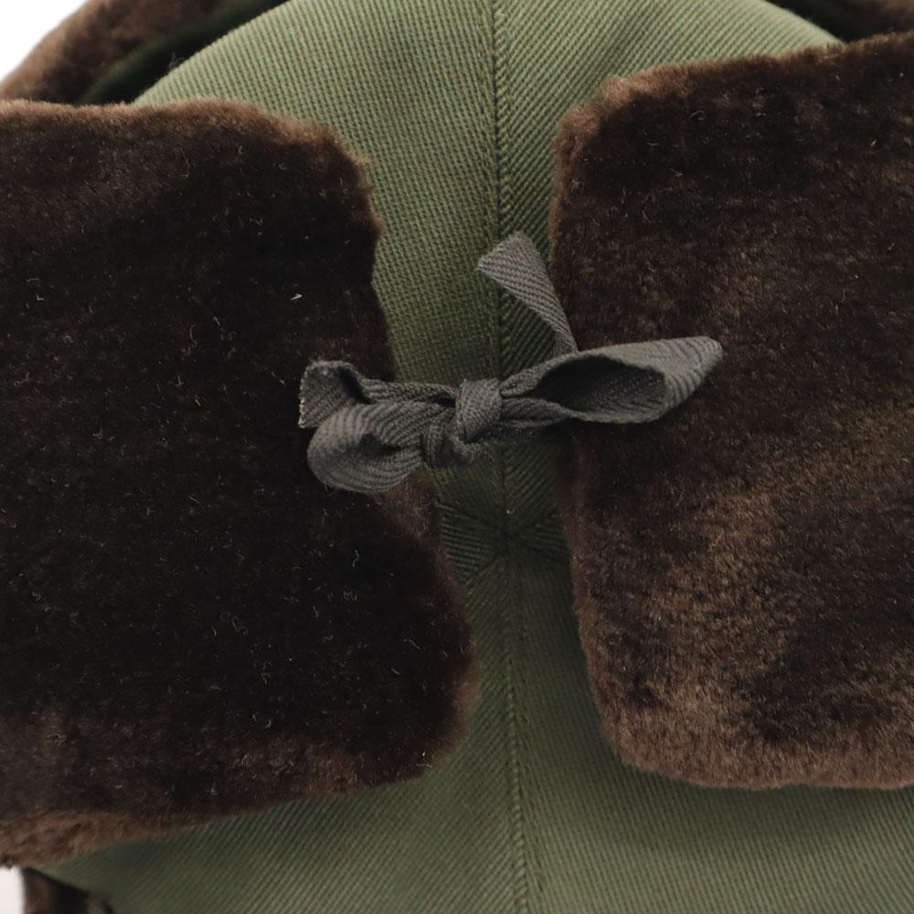 Vintage Pilot Cap Brown Bore Men's Used