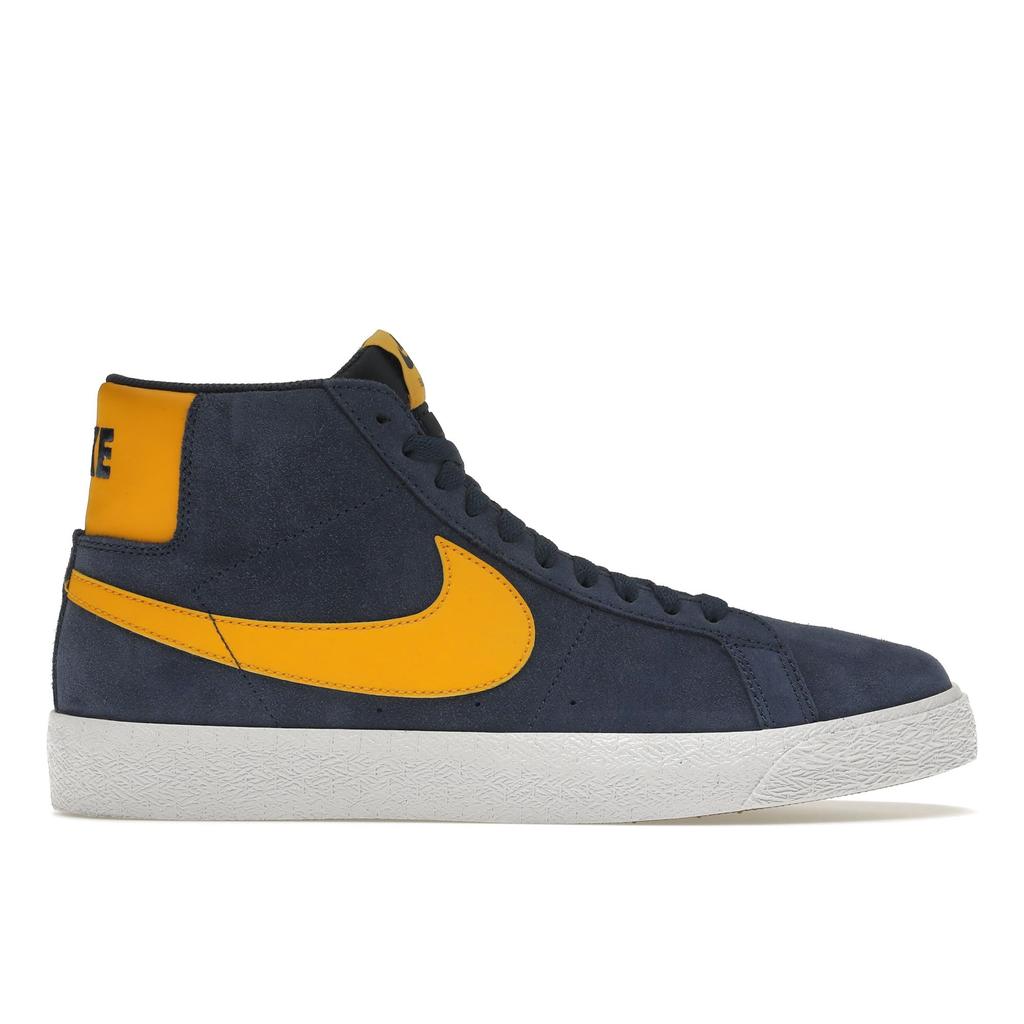 Nike Zoom Blazer Mid SB Michigan Unisex Sneakers Blue Navy White 864349-402