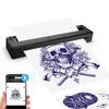 Cost-Effective Portable Ultra HD Tattoo Thermal Printer for Matte A4 Transfers