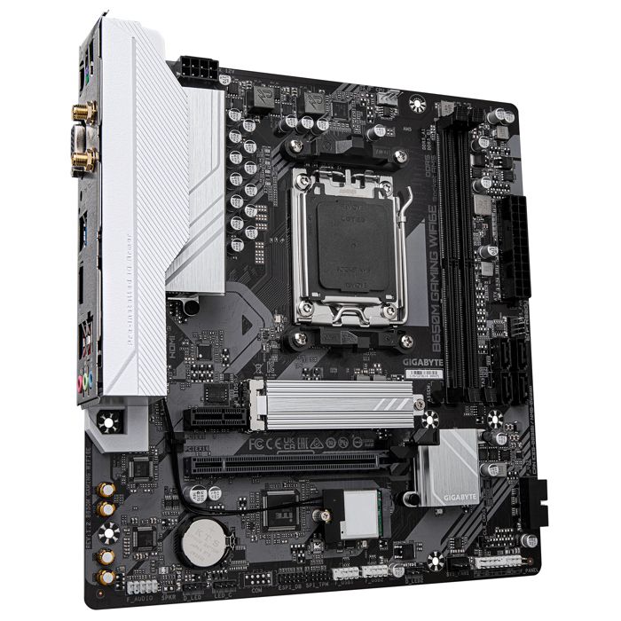 Carte mère - GIGABYTE - B650M GAMING WIFI6E - Socket AM5 - Wi-Fi 6E - Micro ATX
