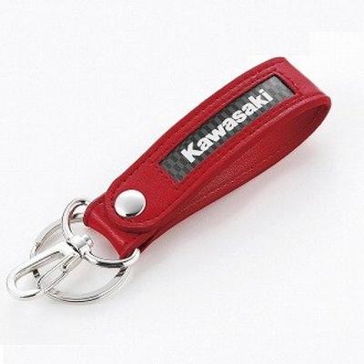 KAWASAKI Orijinal OEM Kawasaki Askı Anahtarlık, Kırmızı, J7002-0098
