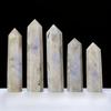 Natural Moonstone Hexagonal Pillar - Polished Crystal Decoration Stone