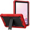 Hybrid Case For TCL Tab 10 5G 10.1 Inch Heavy Duty Armor Kickstand Cover Kids Funda Silicone PC Shockproof Full Body Protection