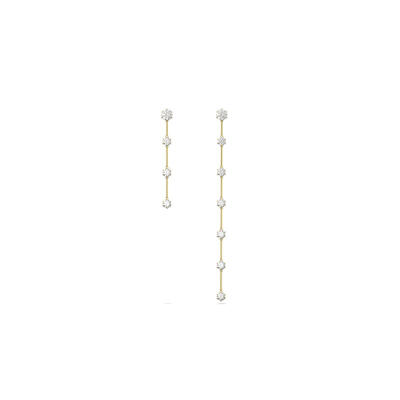 Swarovski Constella asymmetric drop alloy earrings for women 5622721