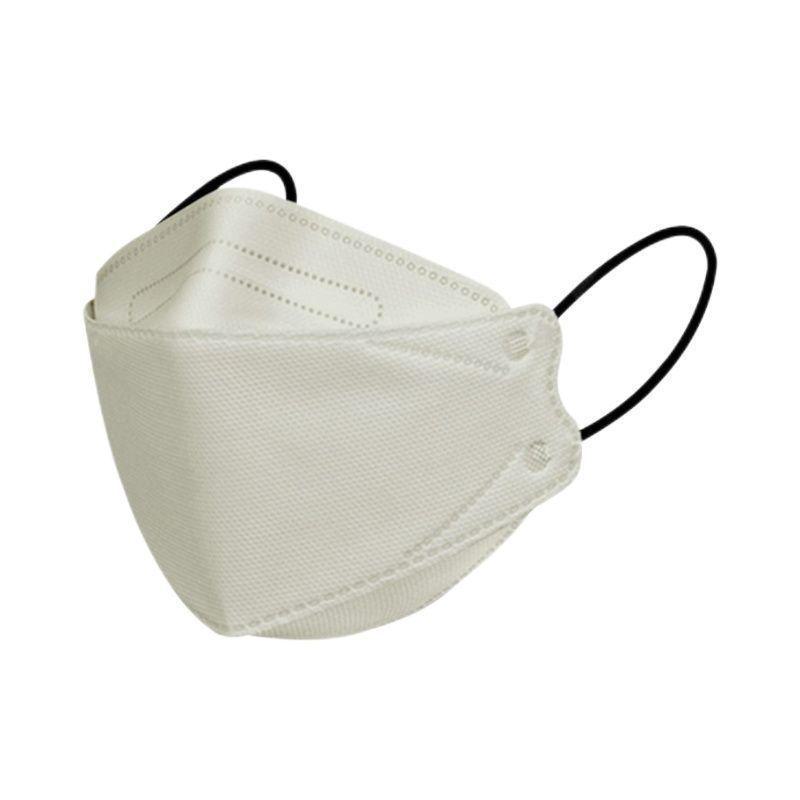 Morandi Color 3D KN95 Adult Mask, Four-Layer Disposable with Ear Loops, Individually Packaged