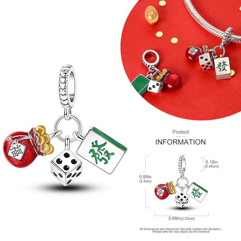 Copper Charms Winter Series Beads Snowman Penguin Pendant Fit Women Original Bracelet Christmas Diy Jewelry Dangle