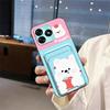 Shockproof TPU Phone Case For UMIDIGI G5/G5A Dirt-resistant Cartoon Card Slot Cute Graffiti Full Wrap Anti-dust Durable