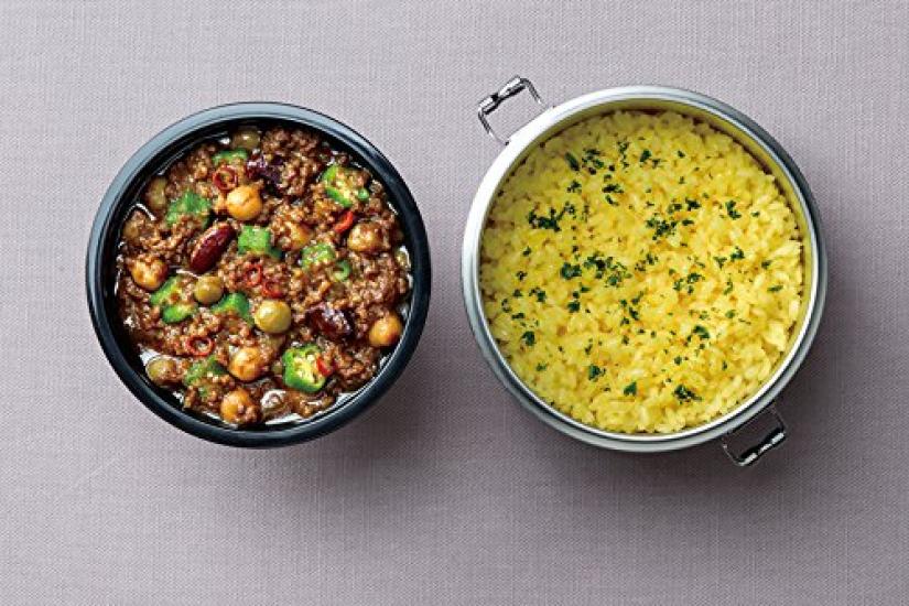 Skater Insulated Stainless Steel Lunch Box 840ml STLB2 Brooklyn