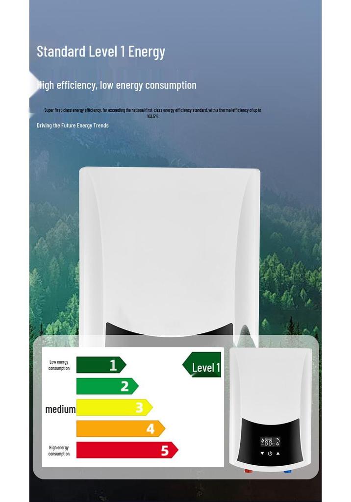 Customized Instant Smart Electric Water Heater with Fast Heating and Inverter Temperature Control