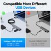 10Gbps USB Hub Both 5 TSUPY USB Gen 2 Hub 120cm Extension Cable Port Expansion Aluminum USB Expansion and Slim Compact Compatible with Hub New Type-C