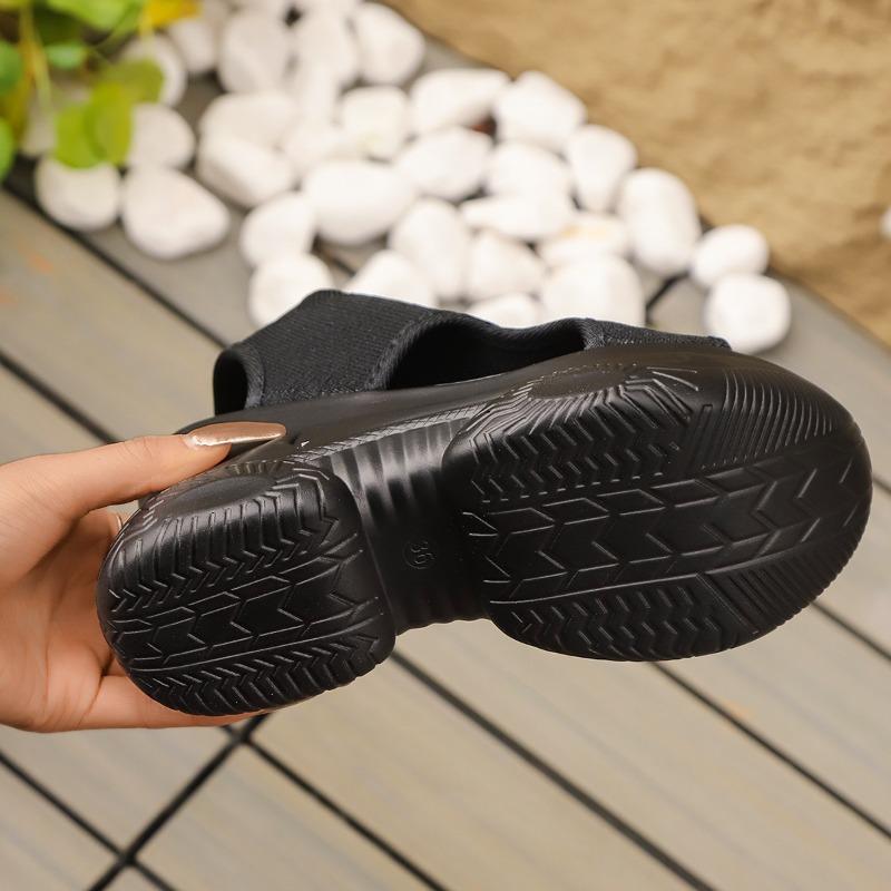 Ladies Slip On Women's Sandals Color Matching Casual Shoes Women New Plus Size 42 Platform Sandals Chaussures Femme