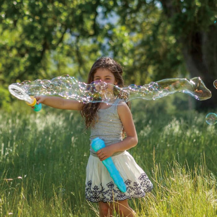 Uncle Bubble Fun Fantasy Sword Special Bubble Liquid for Big Bubbles Included Bubble Liquid Make Bubbles Make a Kite with a String of Bubbles Gift