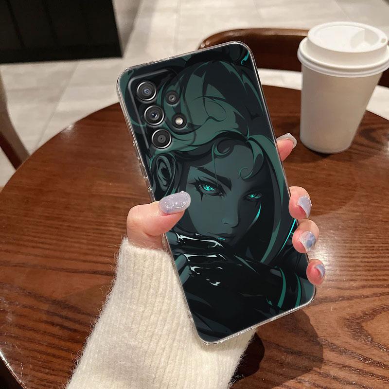 Hot Game Neon Valorant Killjoy Phone Case For Samsung Galaxy A56 A57 A37 A55 A54 A36 A35 A26 A25 A16 A17 A07 A52 A34 A21s Cover