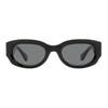 Off White Unisex Oval Palmer Sunglasses Oeri14e 1007 Black 52mm 1007