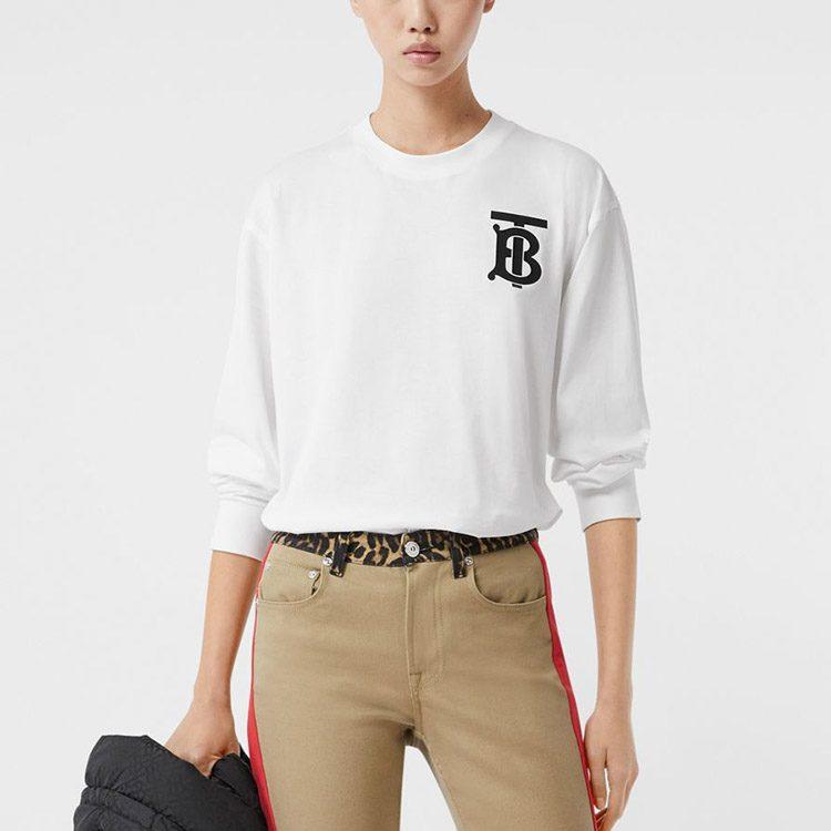 Burberry FW20 T Shirt Women's White 80243411