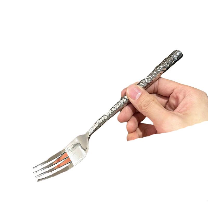 

304 Stainless Steel Hammered Tea Forks