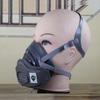 HY3200 3-Proof Industrial Dustproof M Half Mask with 3701 Filter Cotton for Renovation and Grinding