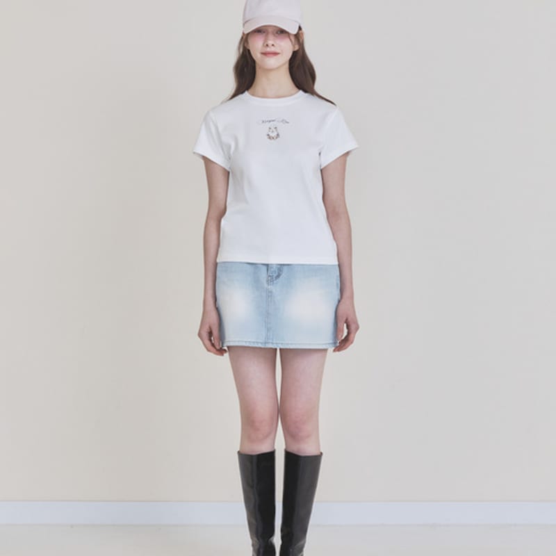 NOT YOUR ROSE Soft logo ball cap (Pink)