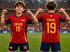 2026 Especial Nº 19 YAMAL Conjunto de Camiseta e Shorts para Futebol Fãs da Espanha Camisa e Shorts Verão Crianças Conjunto de 2 Peças