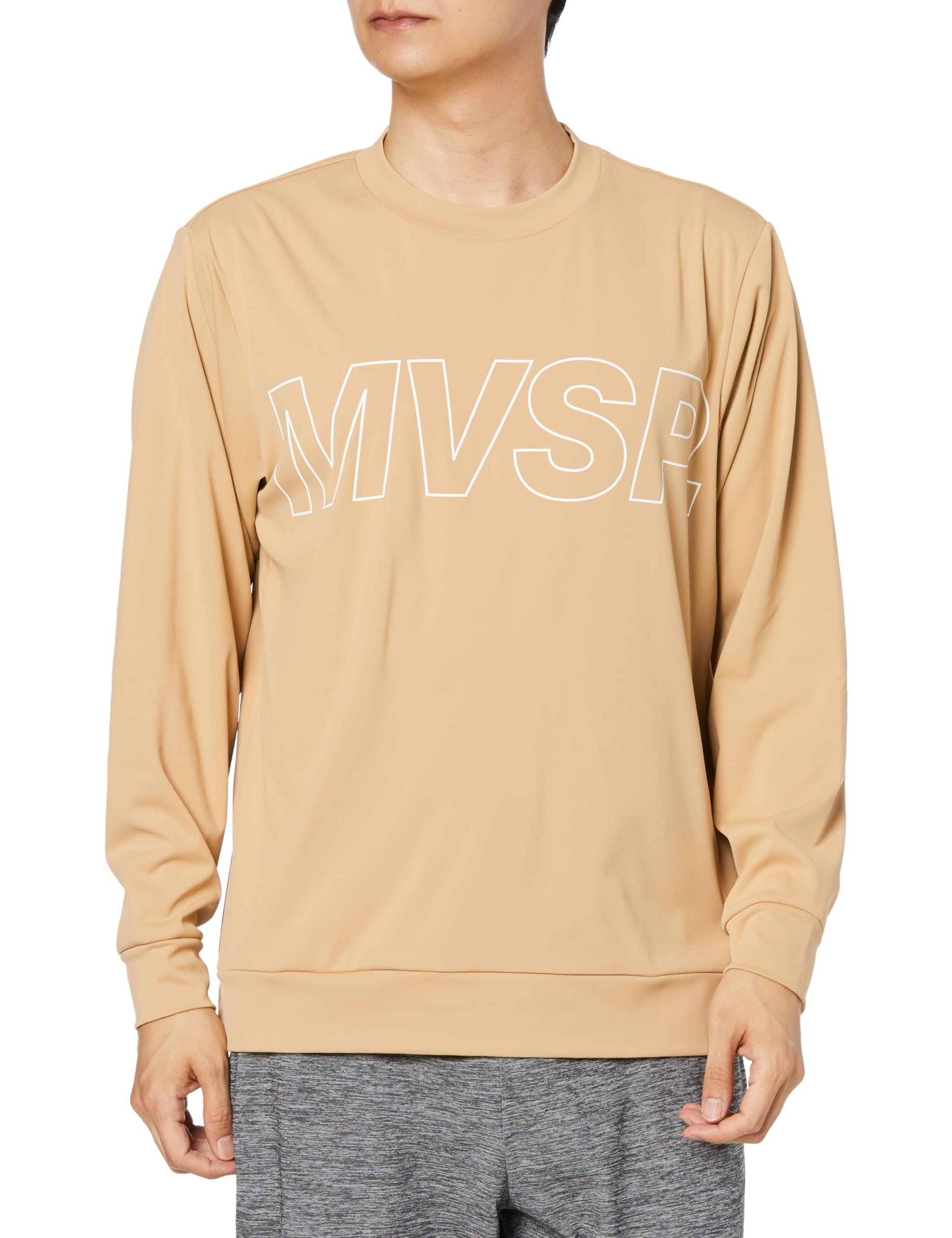 

футболка с длинным рукавом, флисовая, большая, УФ-защита, BG O [Move Sports], Descente, рубашка, рубашка, подкладка, логотип, MVSP, солнцезащита, защита,