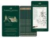 Lápis de Arte Faber-Castell 9000 12 Peças Embalagem de Metal 119065Fc