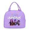 Cartoon Animation Academy Meal Bag Student Thermal Insulation Lunch Box Bag Office Workers Handheld Bento Bag