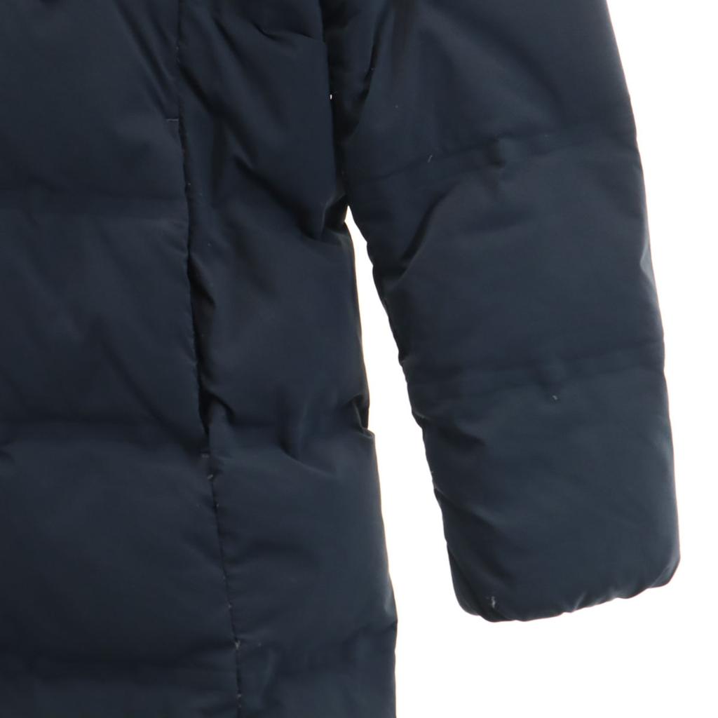 Uniqlo Seamless Short Down Coat L Navy Women Used