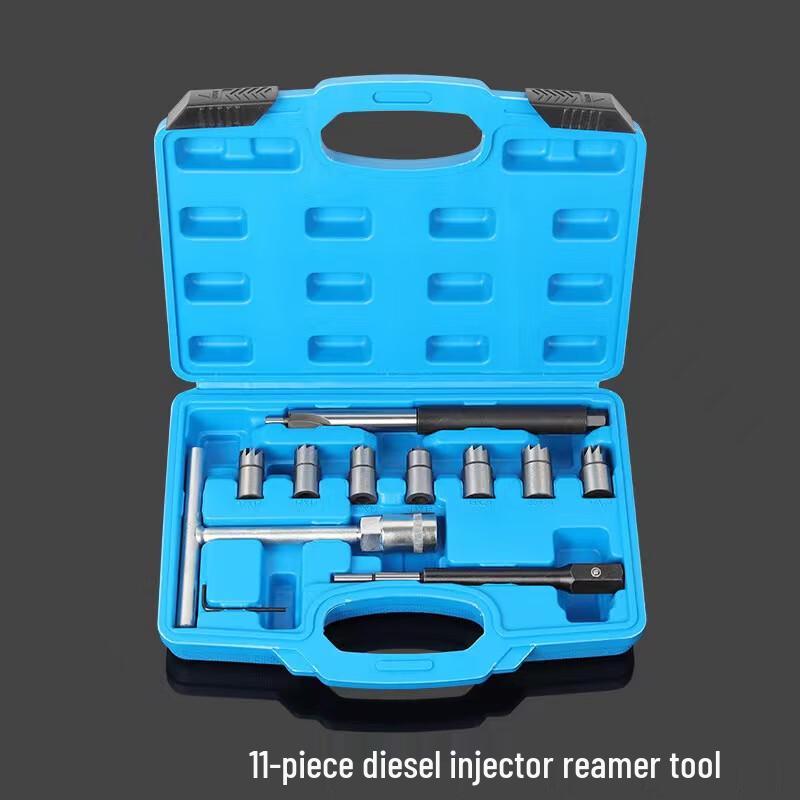 Professional Diesel Injector Seat Reamer & Cleaning Kit CN plug (adapter included)