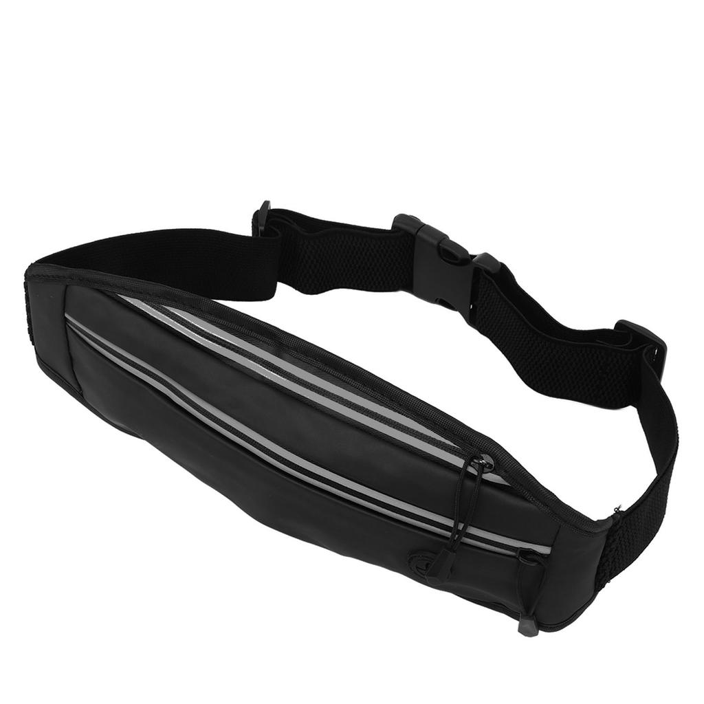 Running Belt for Men Women Reflective Waist Fanny Pack Multi Functional PU Phone Holder Pack for