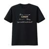 It S a CINDY Thing You Wouldn T Understand Name Shirt Vintage Washed Unisex Comfortable Graphic Soft Fashion Casual Breathable