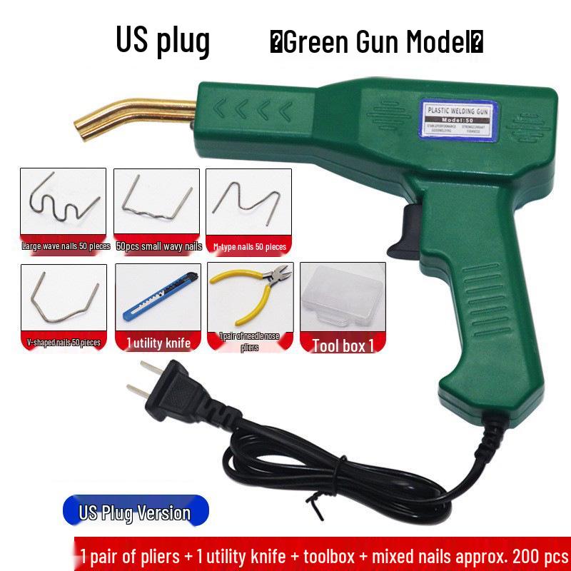 Plastic Bumper Repair Welding Gun & Rod Hot Melter
