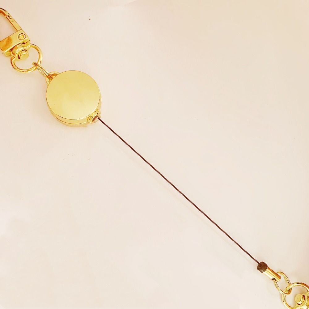 High Elasticity Retractable Key Chain Telescopic Telescopic Key Chain  For Home Car Key