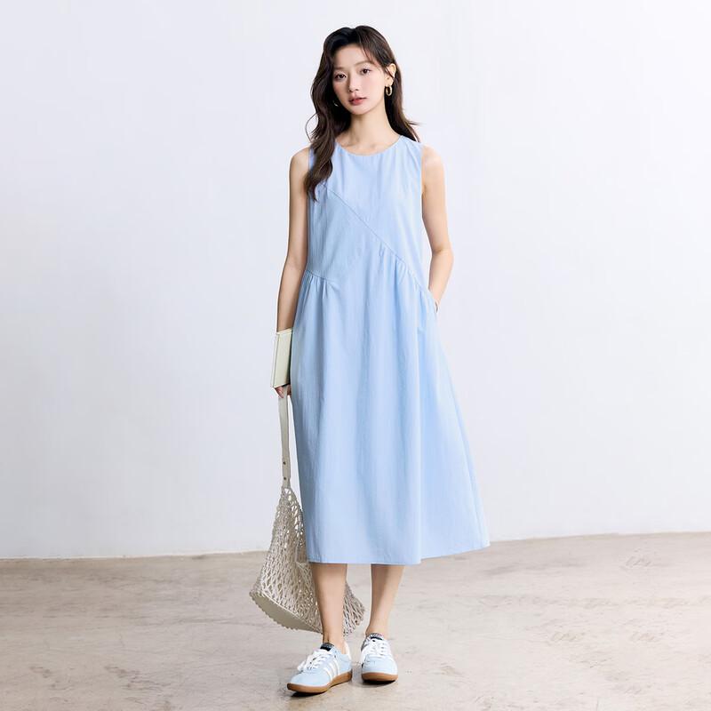 Inman Aurora French Style Sleeveless Midi Dress