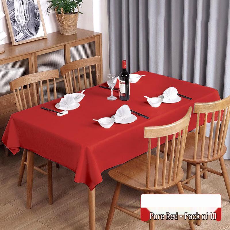 

OEING Disposable Solid Color Tablecloth
