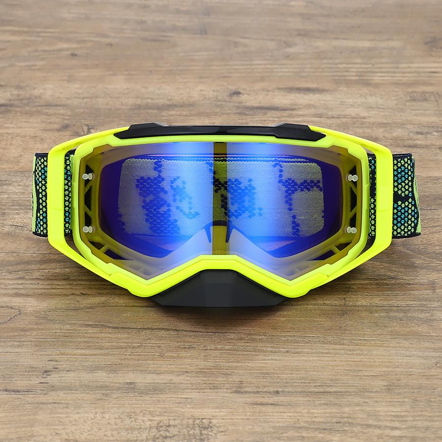 Motorcycle goggles for outdoor riding, windproof, sandproof, dustproof helmet goggles, sports glasses