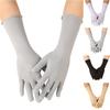Damen Lange Etikette-Handschuhe, Sonnenschutz Fahrradhandschuhe