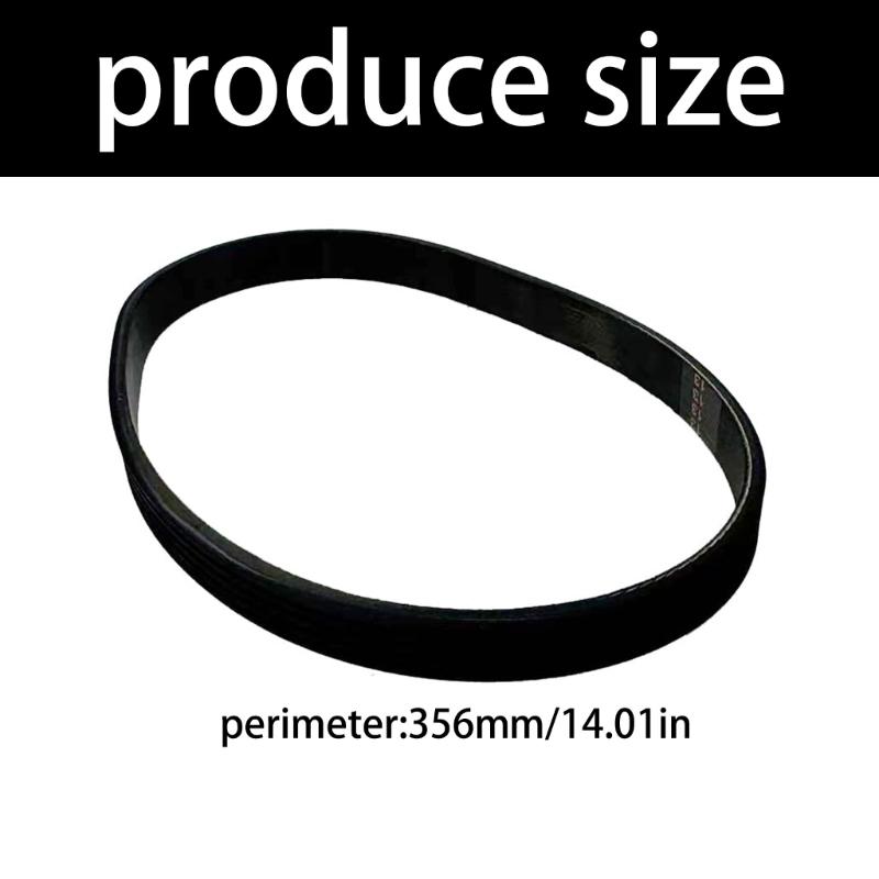 PJ356 140J Treadmill Fan Drive Motor Belts Machine Transmission Rubber Belt Ensuring Efficient Motor Power Transmission