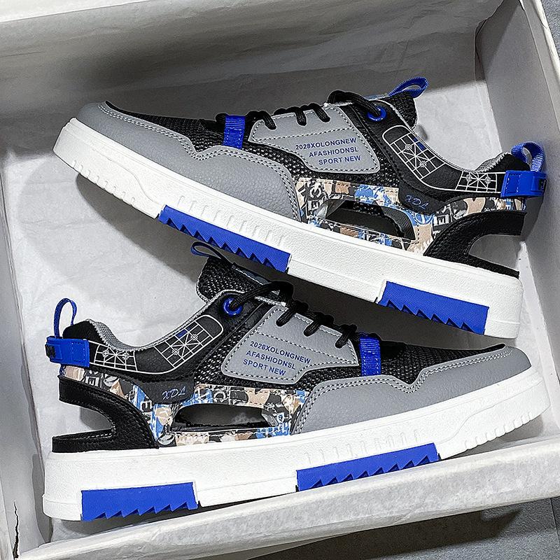 2023 Новая летняя верхняя одежда Baotou Молодежная спортивная пляжная обувь с полыми — фото 3