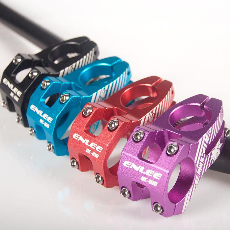 ENLEE Grenzüberschreitend, Mountainbike Lenkerständer, Hohl-Riser, Downhill Lenkerständer 31,8 * 45 mm Kurzer Lenker-Riser