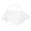 Flower Lace Basket White Romantic Flower Basket Candies Container Wedding Ceremony Decoration