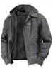 2026 Herren Retro Winter Arbeitsjacke für Outdoor Wandern und Freizeit